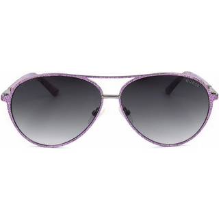 Guess GU7847 83B 60 Solbriller Kvinder Purple - Violet Glitter - 60mm