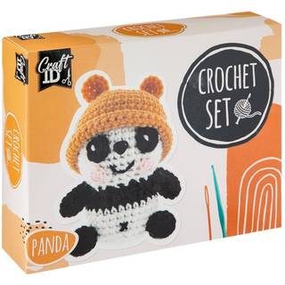 Craft ID hæklesæt med Amigurumi Panda