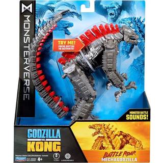 Monsterverse MNG10000 Godzilla vs Kong 7 """" Deluxe-figurer med lyde-slag Roar Mechagodzilla Multi Color 7 tommer