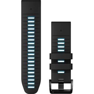 Garmin QuickFit Silikonerem 26 mm Fenix 7X PRO-Sort/blå