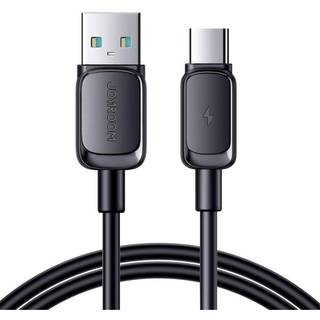 Joyroom USB-A til USB-C Hurtigopladningskabel, 3A, 1,2m - Sort