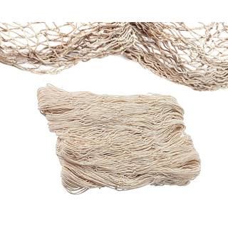 Natural Fish Net Party Decorations til Pirate Party Hawaiian Party Nautical Themed Cotton Fishnet Party Accessory af Big Mos Toys