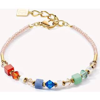 Coeur de Lion 4239/30-1500 Damen-Armband Princess Shape Mix Dopamin