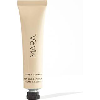 Mara - Natural Sea Silk Lip Balm med Algae Moringa | Ikke-giftig plantebaseret hudpleje hypoallergenisk | Moisturize Plump Soothe Dry Chapped L