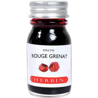Herbin Fountain Ink 10 ml, blæk til fyldepenne – rød/rouge grenat