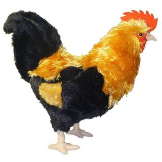 ADORE 14 """" St?ende Valiant The Rooster Chicken Plush Fyld Animal Leget?j