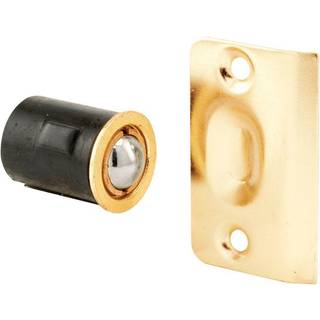 Prime-line N 7331 Strike 3/4 in. X 1-3/16 i Diecast Messing Belagt justerbar drive-in Ball Catch