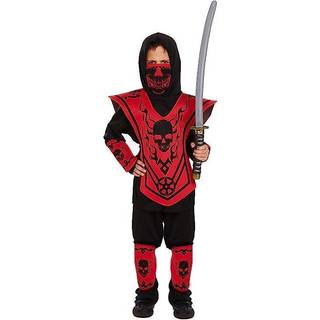 Ninja kostume 4-6 år