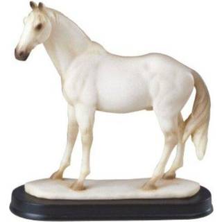 STEALSTREET SS-G-11407 HORSES COLLATION White Horse Figur Dekorationsindretning Dekoration Samlibul?r