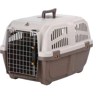Trixie Skudo 3 transport box S: 40 × 39 × 60 cm taupe/sand