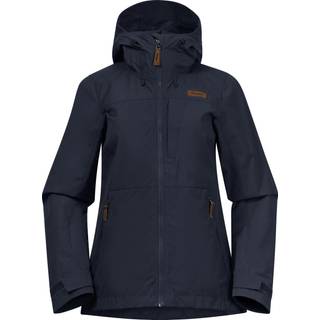 Bergans Women's Nordmarka Leaf Light Wind Jacket Navy Blue, XS