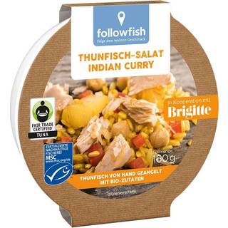 followfood Indian Curry tunfisksalat 249.69 DKK/1 kg