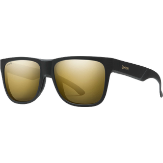 Smith LOWDOWN 2 Polarized 0NZ/HN 55 Solbriller Mænd Tortoiseshell - Matte Black - 55mm