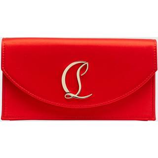 Christian Louboutin Loubi54 Small satin crossbody clutch - red - One Size