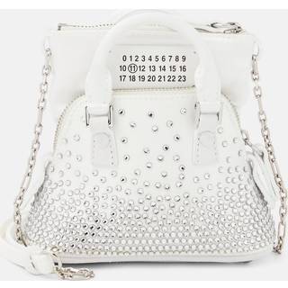 Maison Margiela 5AC Classique Baby embellished shoulder bag - white - One Size