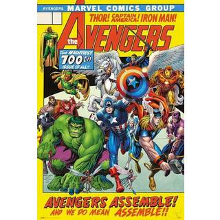 AVENGERS - Comics Cover 100th Issue - Poster 61x91cm