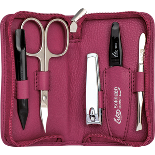 ERBE Erbe Manicure-EtuisRejseetui, 5 dele Pink 1 Stk. (309,00 kr / 1 stk.) - 1 Stk.
