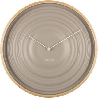 Karlsson Scandi Ribble vægur varm grå Ø31 cm