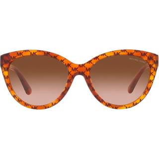 Michael Kors MK2158 MAKENA 34453B 55 Solbriller Kvinder Orange - Transparent Amber Mk Heritage - 55mm