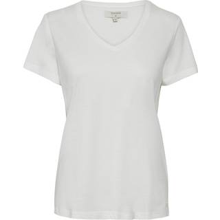 Cream Naia Tshirt Toppe & T-Shirts 10604508 Chalk (SMALL)