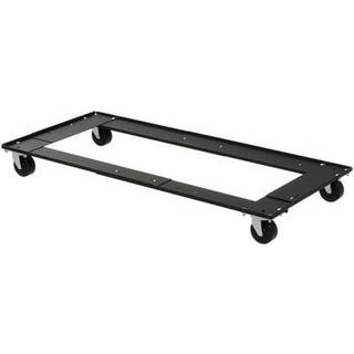 Hirsh Industries Commercial Cabinet Dolly 5-1/2 af 27 af 5-1/2-tommer sort