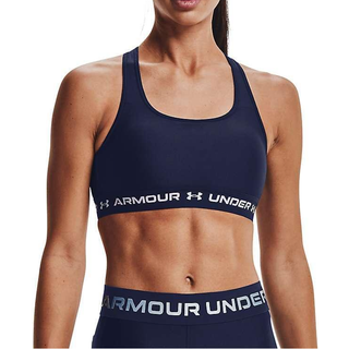 Armour® Mid Crossback Women's Sports Bra Midnight Navy / Midnight Navy / White XS