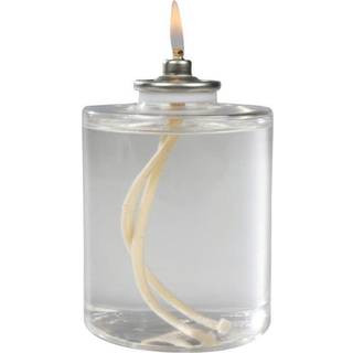 Olielys, 5,8cm, Ø5,1cm, hvid, 22 timer, palmekerneolie 72 stk