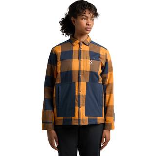 Haglöfs Women's Insulated Timmer Shirt Desert Yellow/Tarn Blue, S