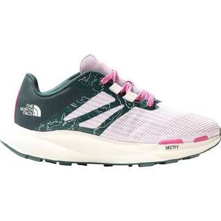The North Face Women's VECTIV Eminus Ponderosa Green Valley Topo Print/Lavender Fog, 38.5