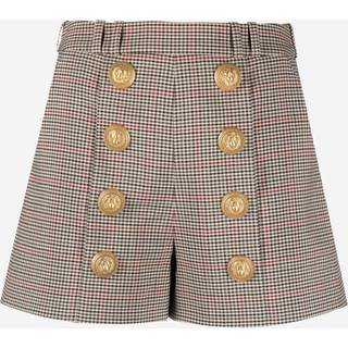 Balmain High-rise Prince of Wales shorts - multicoloured - XXXL