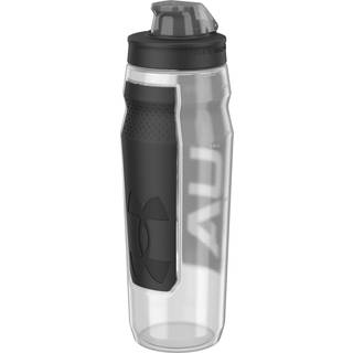 Under Armour Playmaker Squeeze 32 oz. Water Bottle Clear / Black / Black One Size