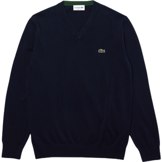 LACOSTE Trøje med rund hals, navy
