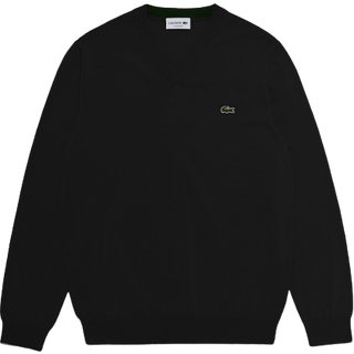 LACOSTE Trøje med rund hals, sort