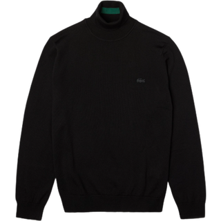LACOSTE Herren Rollkragenpullover schwarz unifarben