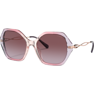 Coach HC8315 C3445 56418H 57 Solbriller Kvinder Purple - Gradient Transparent Violet - 57mm