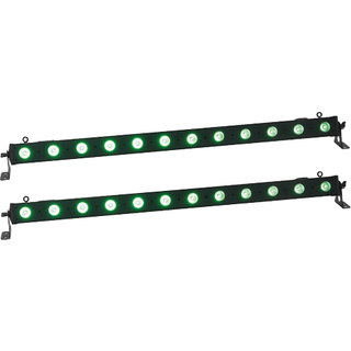 Eurolite Set 2x LED BAR-12 QCL RGBW + Soft Bag TILBUD NU