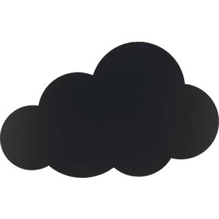 Securit chalkboard sky Silhouet 30x49cm sort