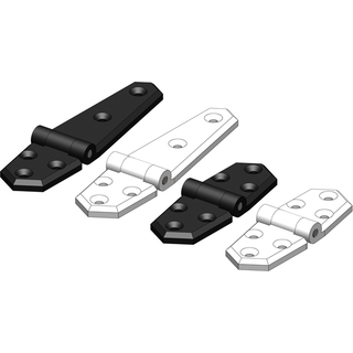Trudesign Hængsel i Komposit Hvid, 2 stk. 96 mm
