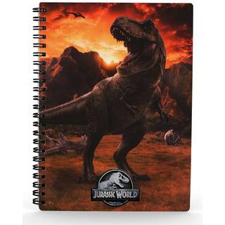 Jurassic World Notebook with 3D-Effect Into The Wild