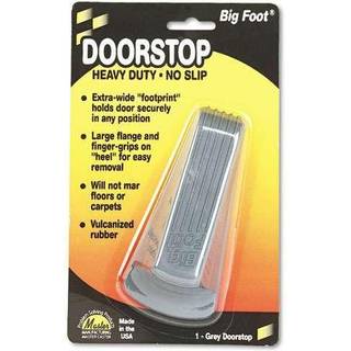 Master Caster Big Foot Doorstop 4,75 x 2 x 1,25 tommer Gr? 1/pakke (00941)