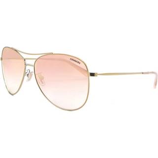 Coach HC7079 L1013 90056F 58 Solbriller Kvinder Guld - Shiny Light Gold - 58mm