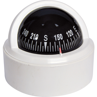 Riviera kompas Stella 2 ½", hvid