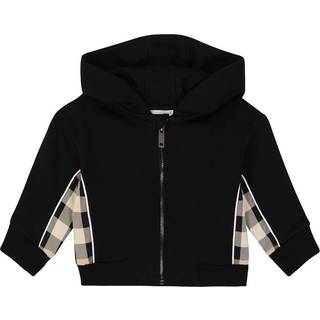 Burberry Kids Baby Graham cotton hoodie - black - M 12