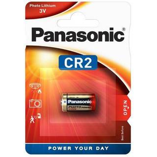 Batteri til Jagtudstyr Panasonic CR2 Lithium 3V 1 stk blister