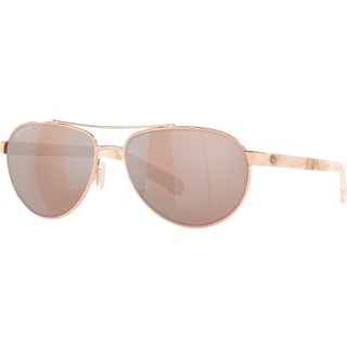 Costa Del Mar Fernandina Polarized 400710 57 Solbriller Mænd Guld - Shiny Rose Gold - 57mm