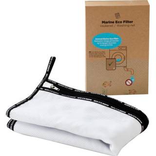 Vaskenet 55x60cm polyester med filter hvid