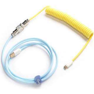 Ducky Premicord Cotton Candy - Coiled Cable