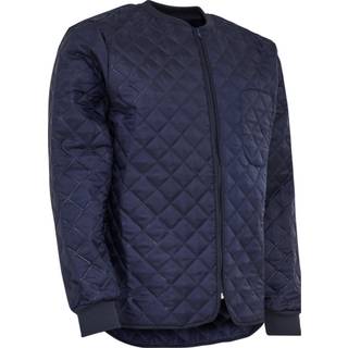 Termojakke u/krave quiltet 160500 navy Str. L