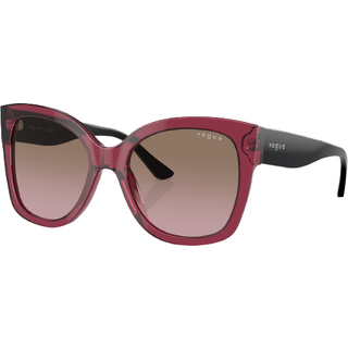 VOGUE EYEWEAR Kvinde VO5338S 283114 Solbriller Acetat Violet Brun Pillow Normal Skygge