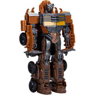 Hasbro Transformers: Rise of the Beasts Buzzworthy Bumblebee Smash Changers 9 """" Scourge Figur Black